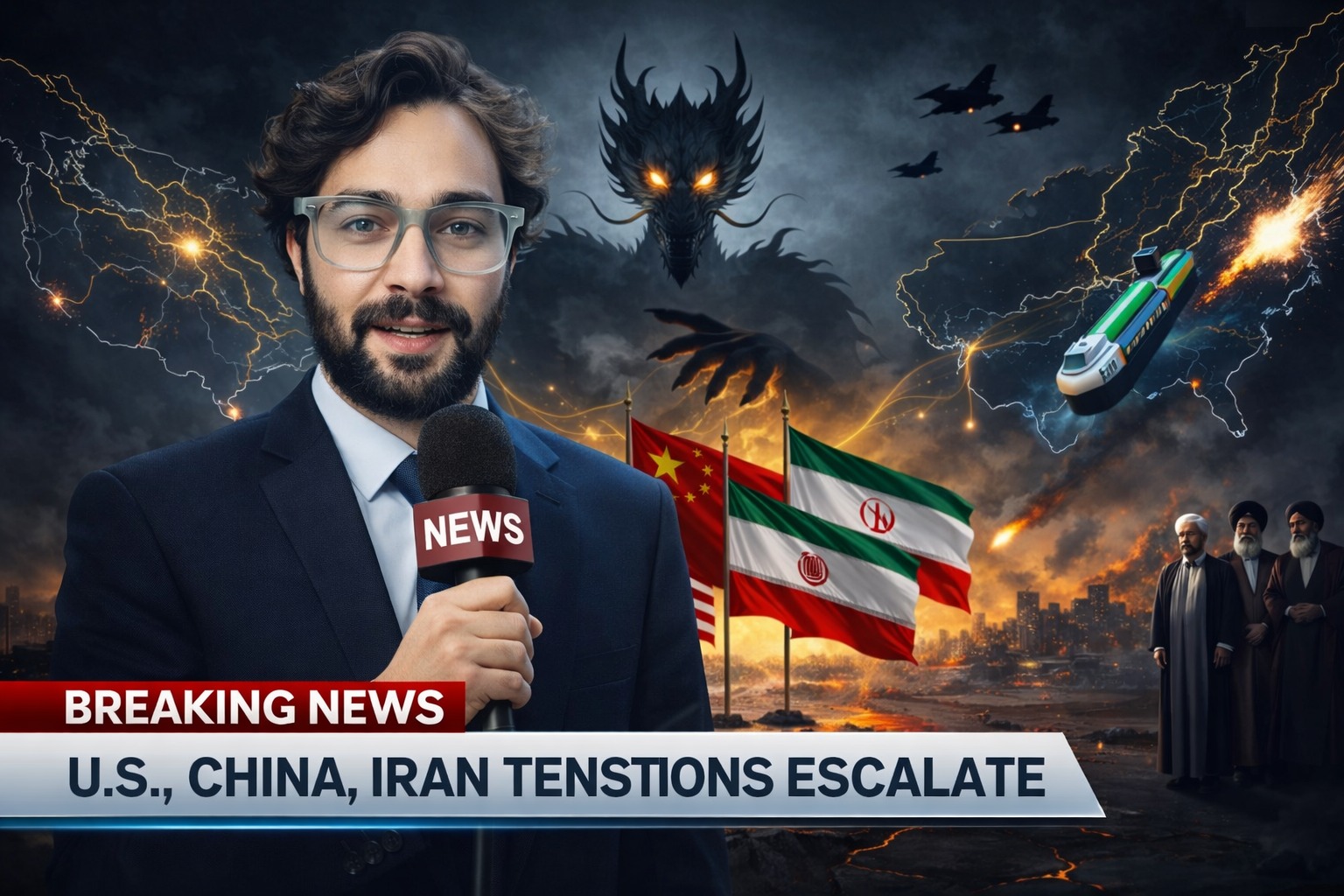 Rising Tensions Between US, China and Iran – Global Crisis Alert